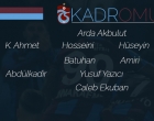 Trabzonspor'umuzun kadrosu açıklandı