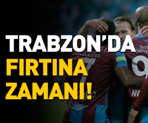 Trabzon'da fırtına zamanı!