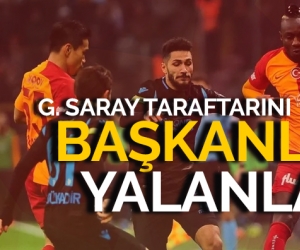 Galatasaray Başkanı kendi taraftarını yalanladı: Trabzonspor imza atmadı