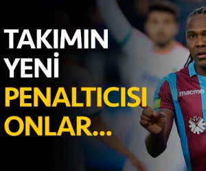 Trabzonspor'da yeni penaltıcılar Sosa ve Yusuf