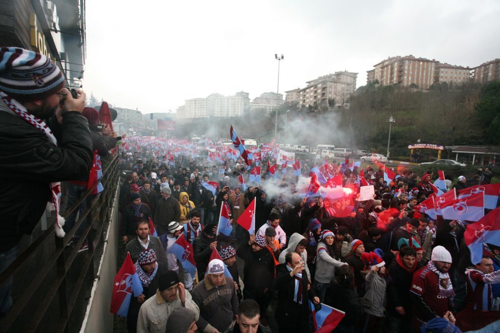 Trabzonsporluların adalet yürüyüşü