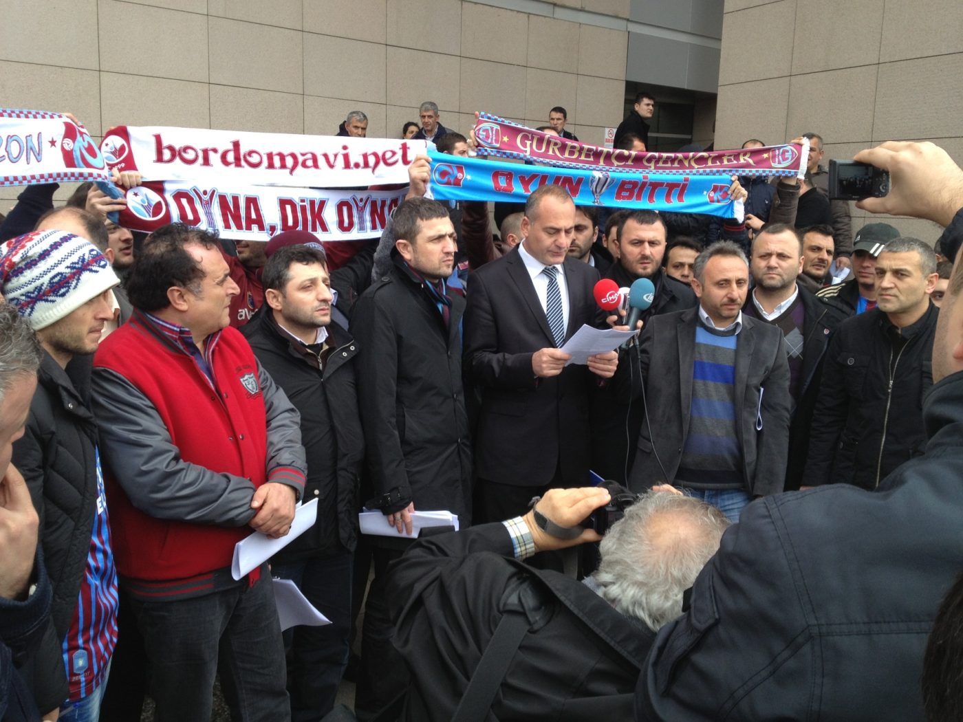 Şike suç duyurusu açıklaması, bordomavi.net atkısı
