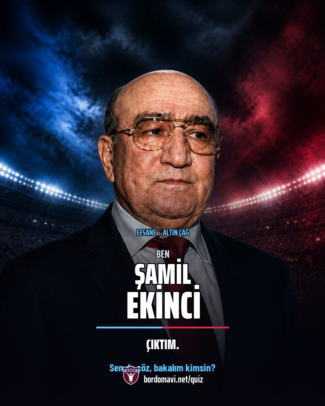 Ben Şamil Ekinci çıktım yazısı, portre ve bordomavi.net/quiz