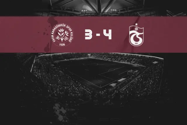 2025/2026 Sezonu 7. Hafta F. Karagümrük – Trabzonspor