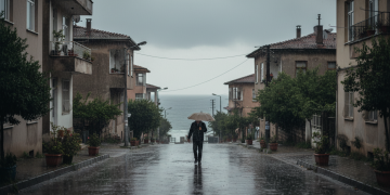 trabzon yağmurla yaşam