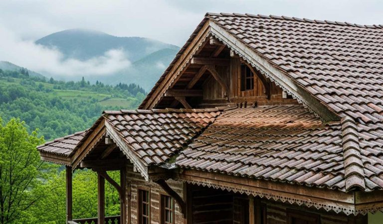 Trabzon’da Evlerin Çatısı Neden Diktir?