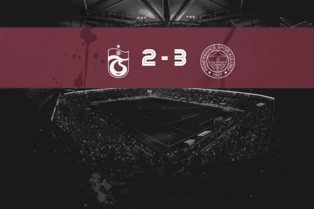 2025/2026 Sezonu 22. Hafta Trabzonspor – Fenerbahçe