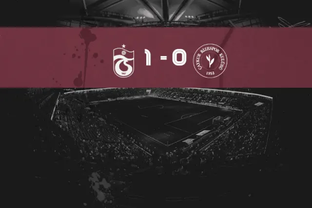 2025/2026 Sezonu 26. Hafta Trabzonspor – Çaykur Rizespor